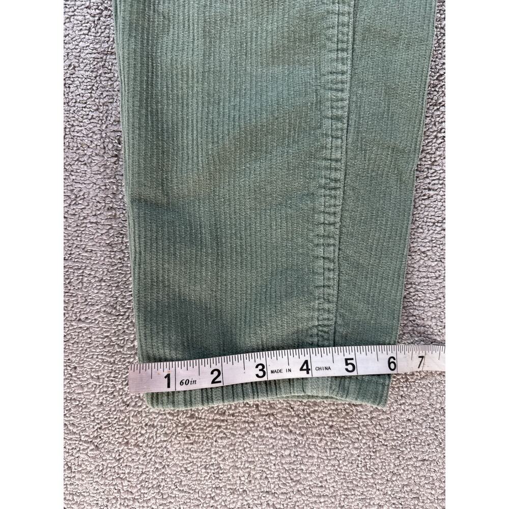 BDG Corduroy Pants Mom High Rise Cords Retro Green Size 25 - Picture 11 of 11